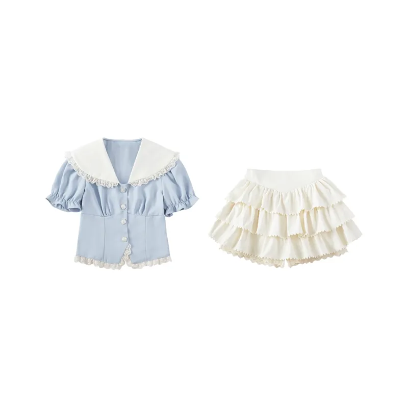 Manekniv Two Piece Skirt Sets Women's-0