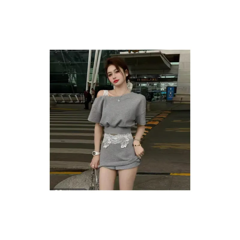 Pa33word Two Piece Skirt Sets Women's-29