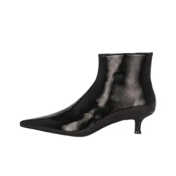 Jeffrey Campbell Timeline Ankle Boots Women's Black