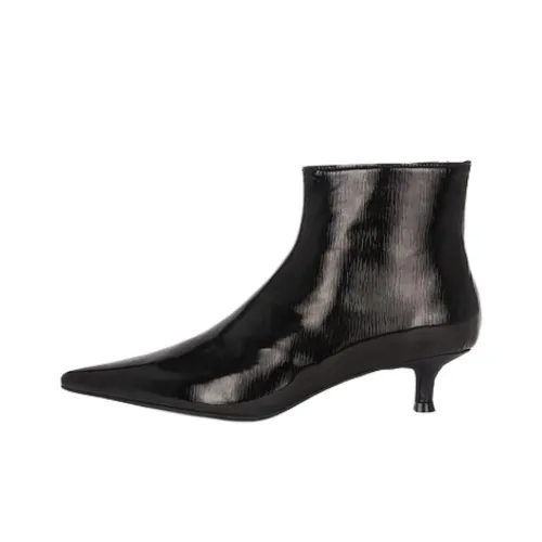 Jeffrey Campbell Timeline Ankle Boots Women's Black
