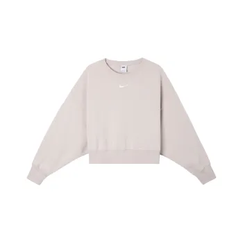 Nike Sportswear Phoenix Fleece Sweatshirt Women's Gray Purple