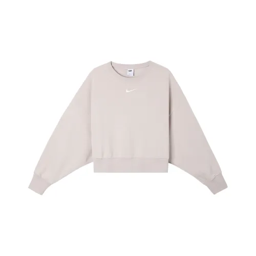 Nike Sportswear Phoenix Fleece Sweatshirt Women's Gray Purple