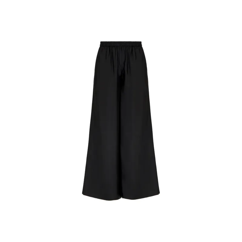 GIORGIO ARMANI Wide leg Silk Trousers-0
