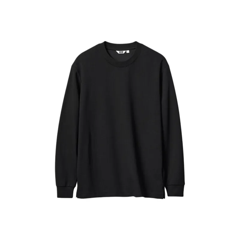 UNIQLO T Shirts Unisex Black-0