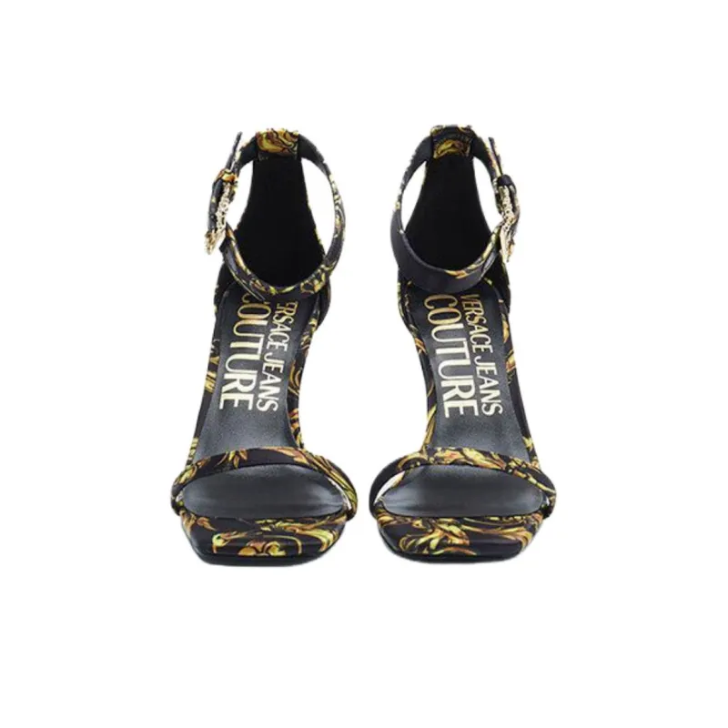VERSACE JEANS COUTURE One Strap Sandals Women's Black-2