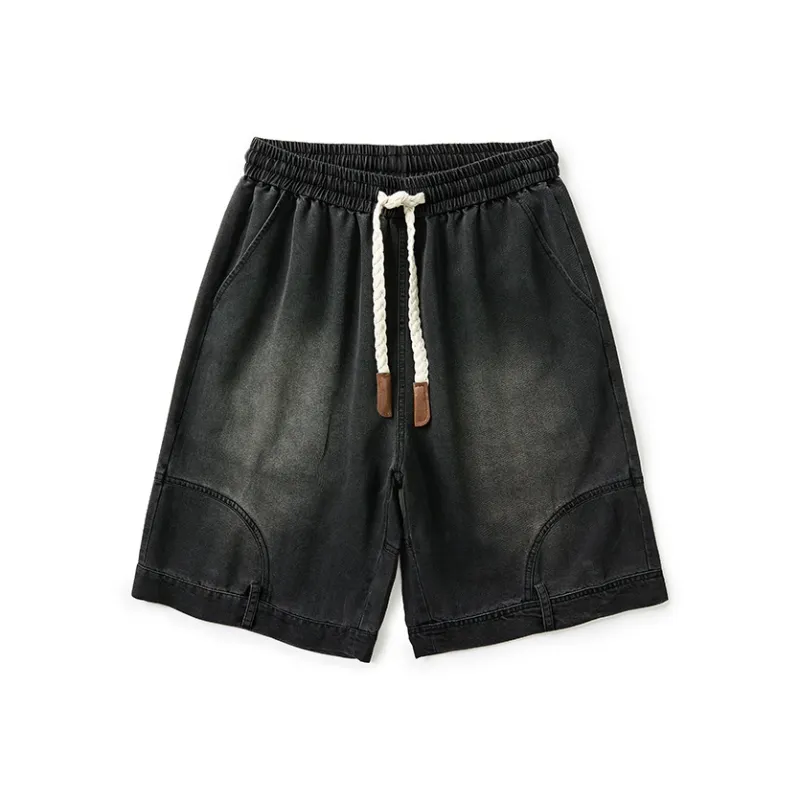 LIGHTNING MONSTER Denim Shorts Unisex-0