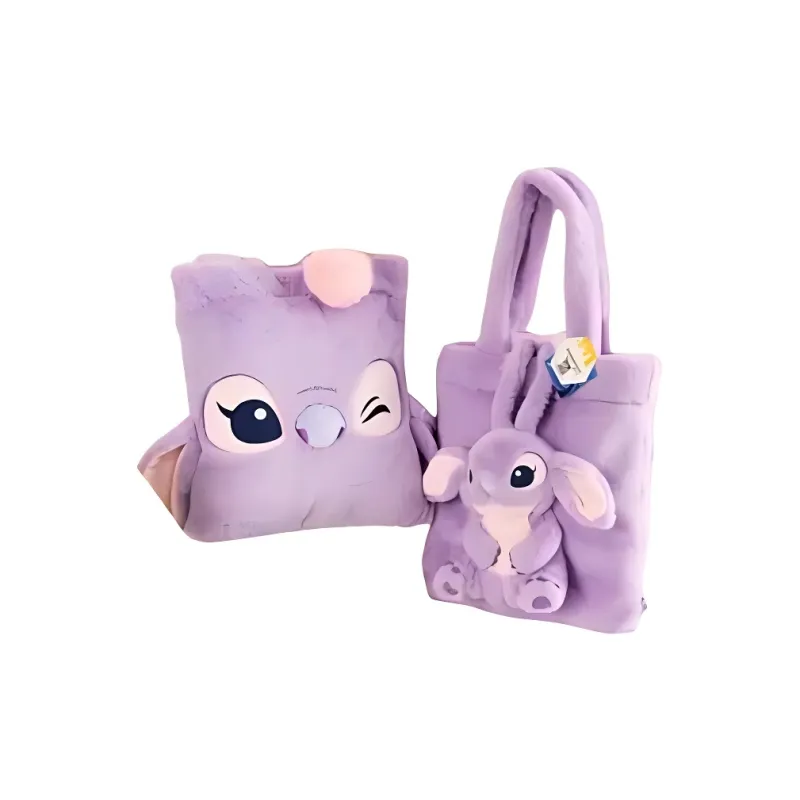 Disney Plush Handbag Women's Purple-6