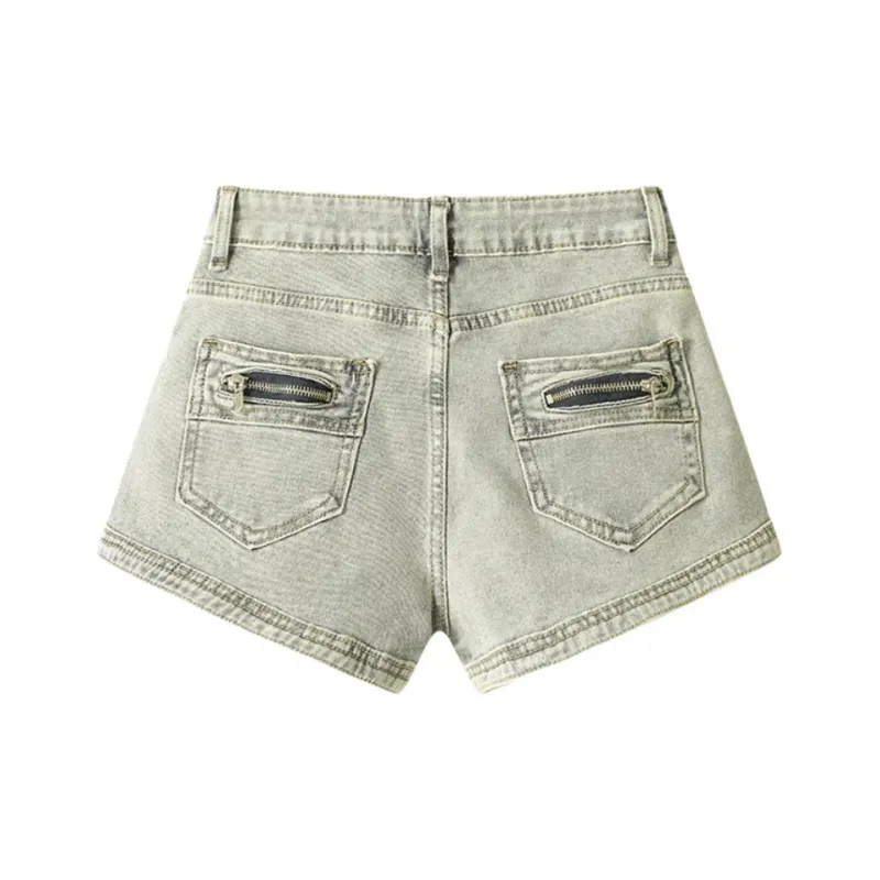 LESS BEARS Denim Shorts Women's-1