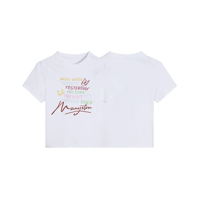 MANYSTON T Shirts Unisex-3