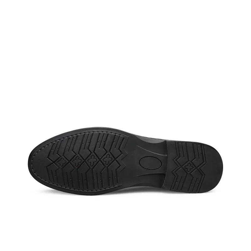 VanCamel Dress Shoes Men's Black-9