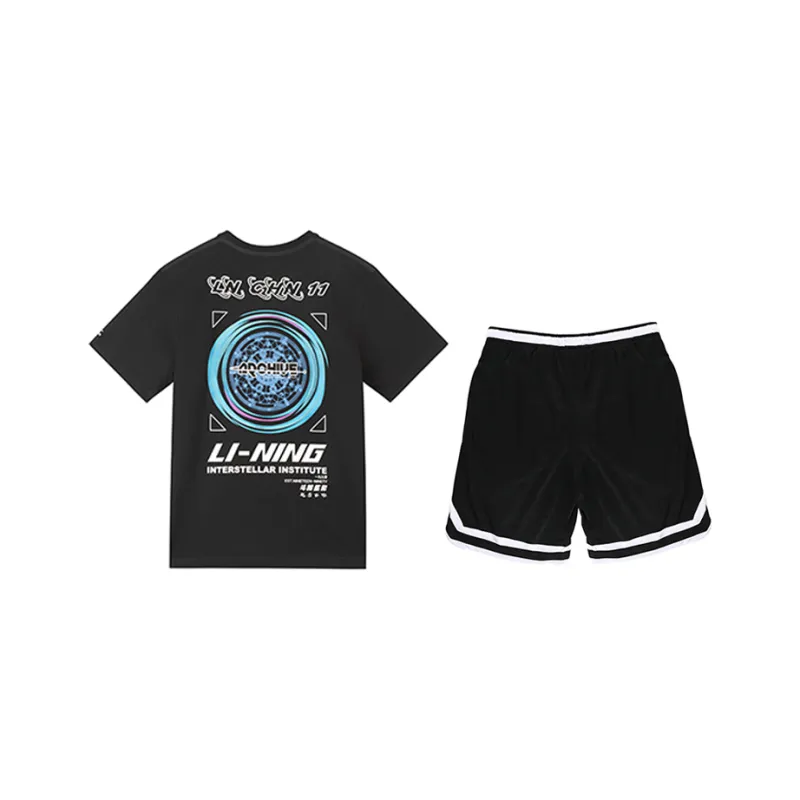 LiNing Casual Sportswear Unisex Black-1