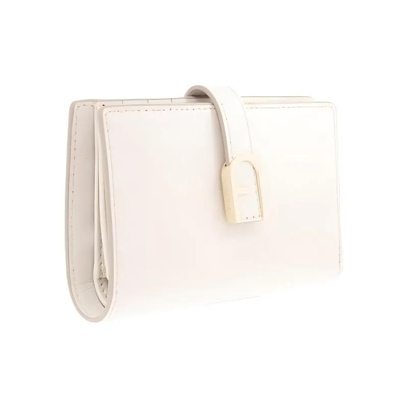 Furla Leather Wallet Women's White-1