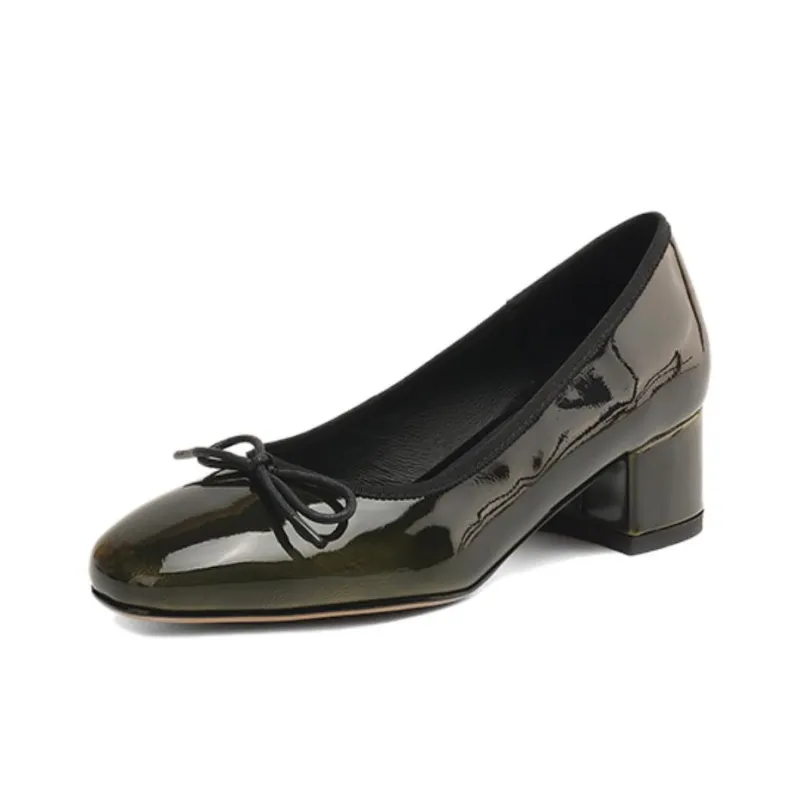 Schilling Chunky Heel High Heels 4.5cm Women's-0