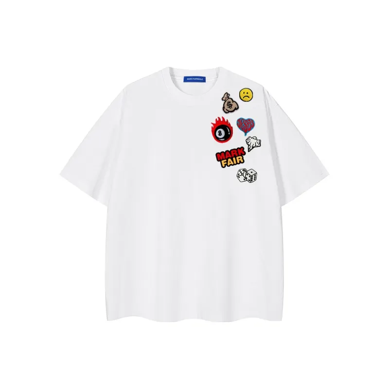 FAIRWHALE Short Sleeved T Shirts Unisex-4