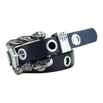 JEANSWEST PU Leather Belts Women's 2.3CM