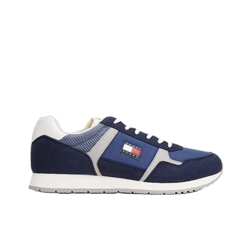 Tommy Hilfiger Trainers Low Top Casual Shoes Men's Dark Blue-1