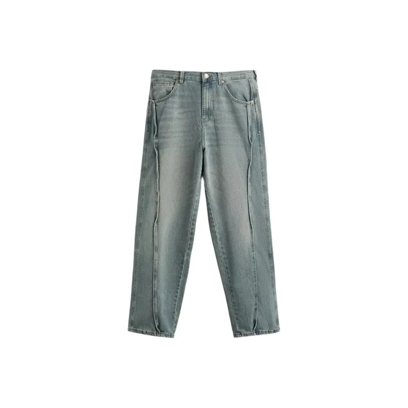 ZARA Jeans Men Blue/Green-0