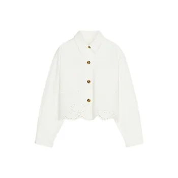 ZARA Jackets Women's White