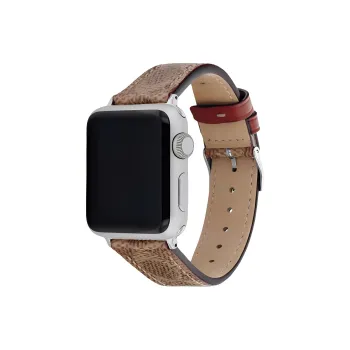 COACH Apple Compatibility Watch Band 38mm Canvas Material