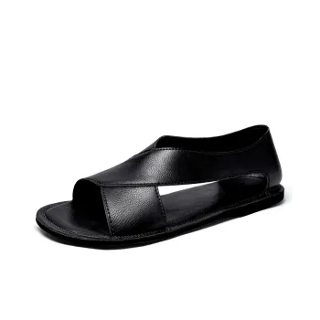 Yalu Beach Sandals Men Black/Brown