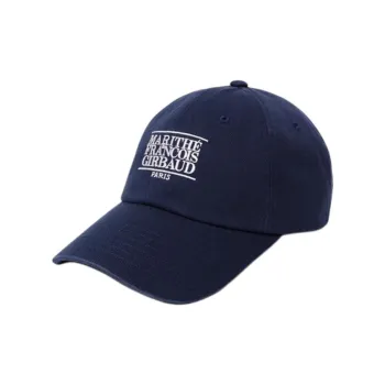 MARITHE FRANCOIS GIRBAUD Cotton Baseball Caps Unisex Navy Blue
