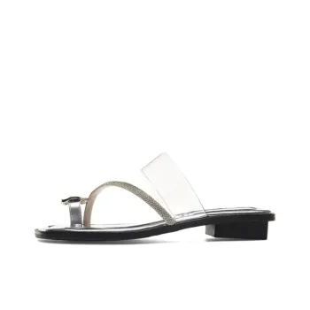 AGSDON Rubber Sole Quiet Slide Slippers Women's