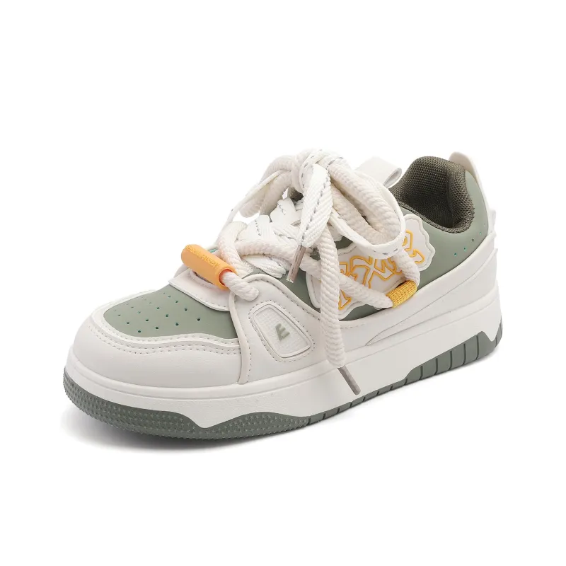 Marino Orlandi Abrasion Resistant Height Increasing Low Top Skateboard Shoes Unisex-5