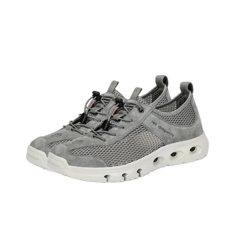 RED DRAGONFLY Men's Casual Shoes Men's Low Top Breathable Abrasion Resistant-6