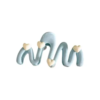 Pink Empress Acrylic Hair Clips Women's