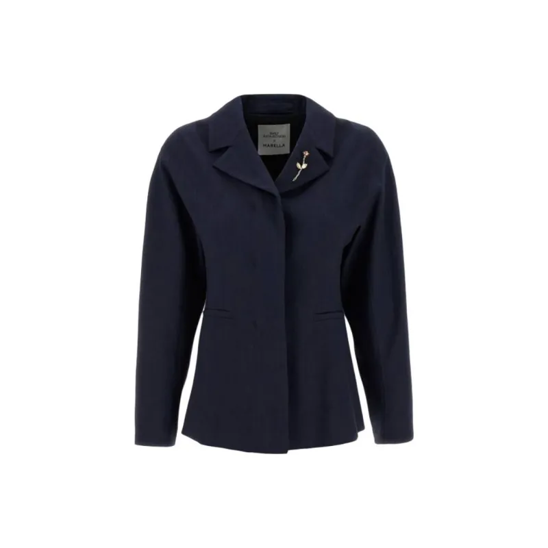Marella Jackets & Coats Women's Blue-0