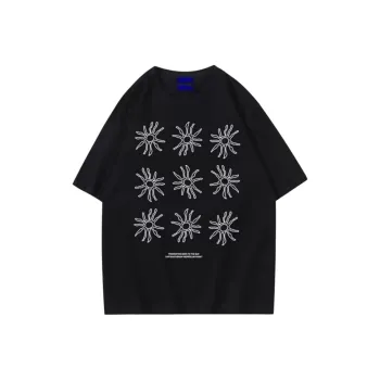 GOSNACE T Shirts Unisex Dark Night Black ♥