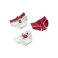 Middle Strawberry+Left Strawberry+Red All over Print Heart