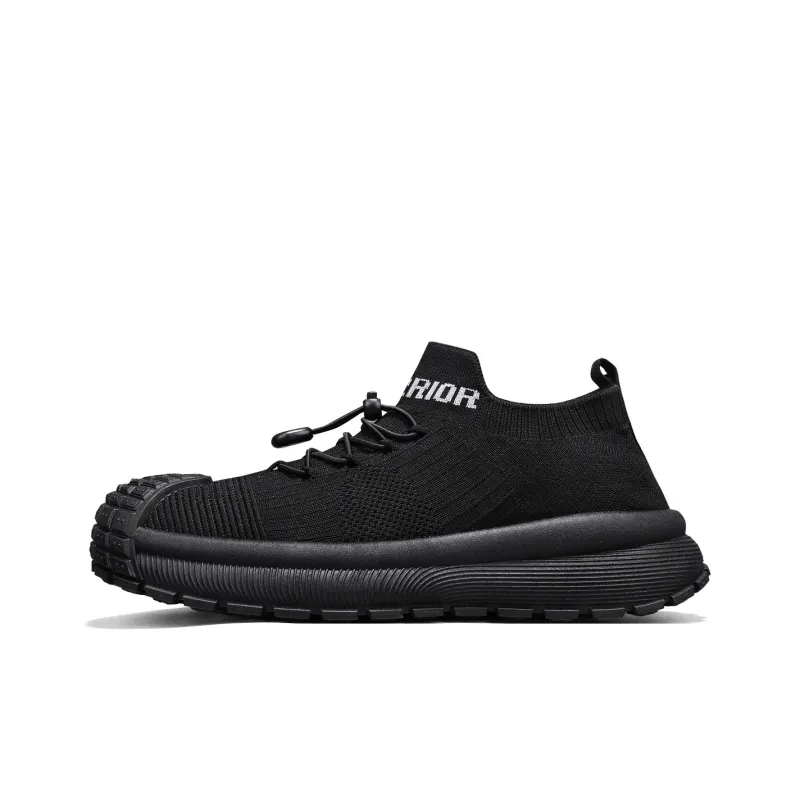 WARRIOR Casual Shoes Men Low Top Black-0