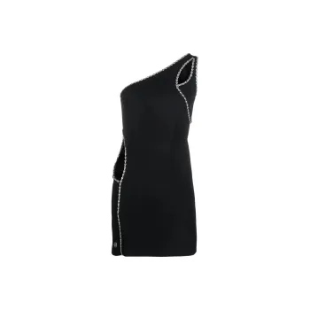 PHILIPP PLEIN Embellished Cut Out Detailed Mini Dress