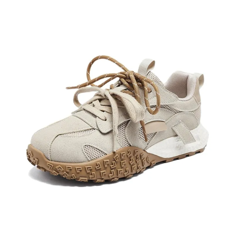 15 MINS Lightweight Breathable Height Increasing Low Top Chunky Sneakers Women's-1