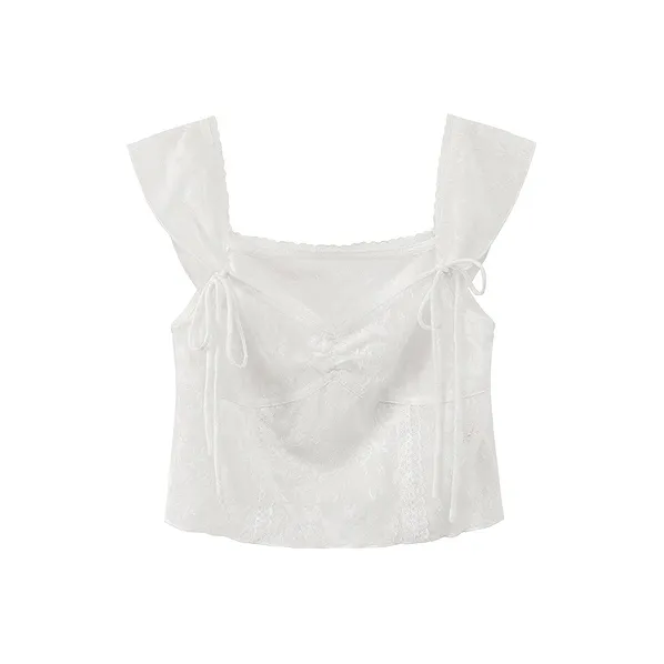 CHUU Chiffon Shirts Women's White-0