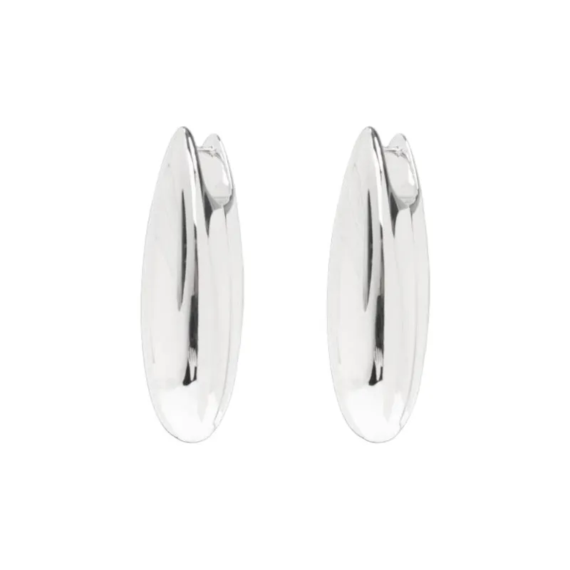 Bottega Veneta Silver Earrings Men's Silver-0