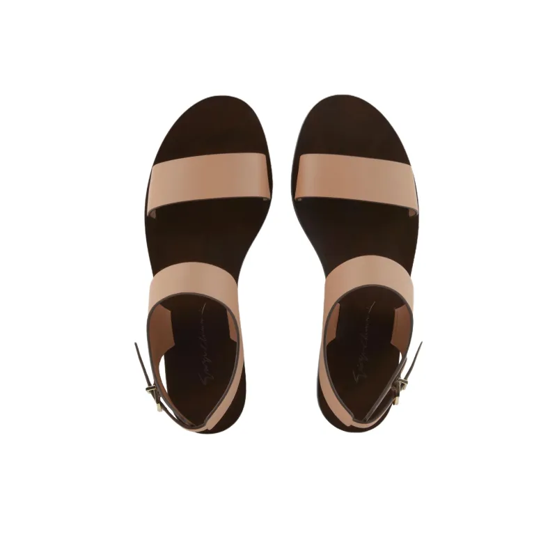 AMANI One Strap Sandals Women's Brown-3