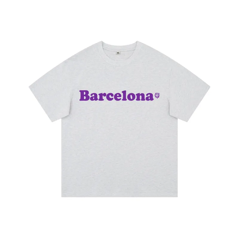 FCB ARCELONA T Shirts Unisex-8