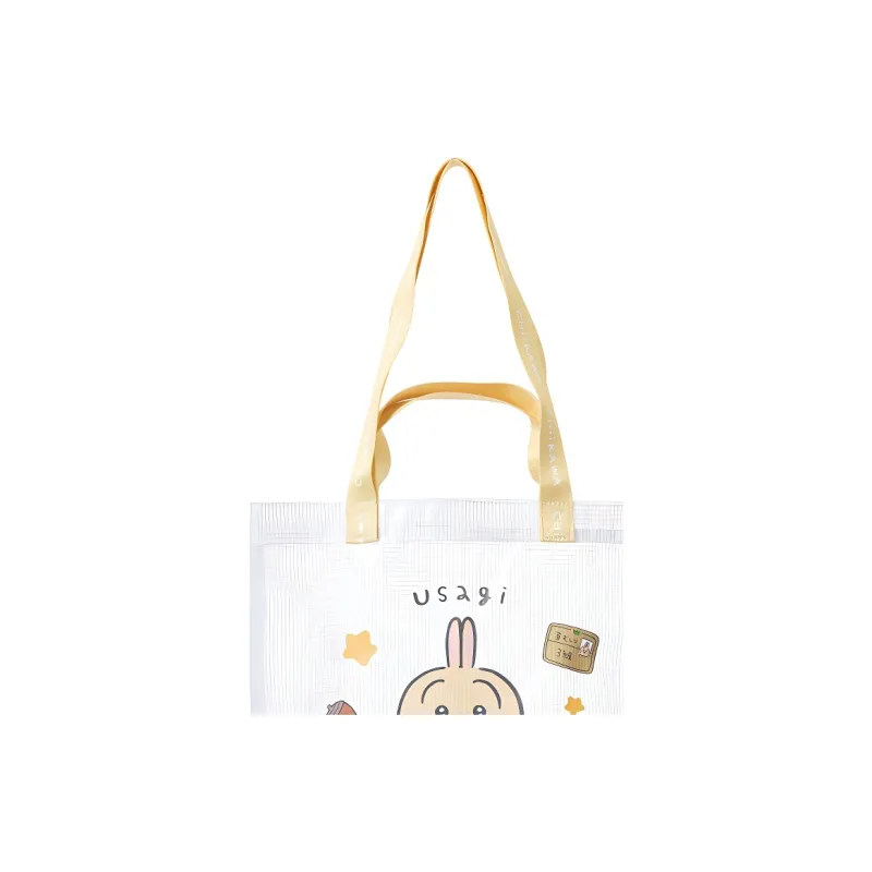 MINISO Chiikawa Collaboration PVC Gauze One Shoulder Handbag Unisex Multicolor-6