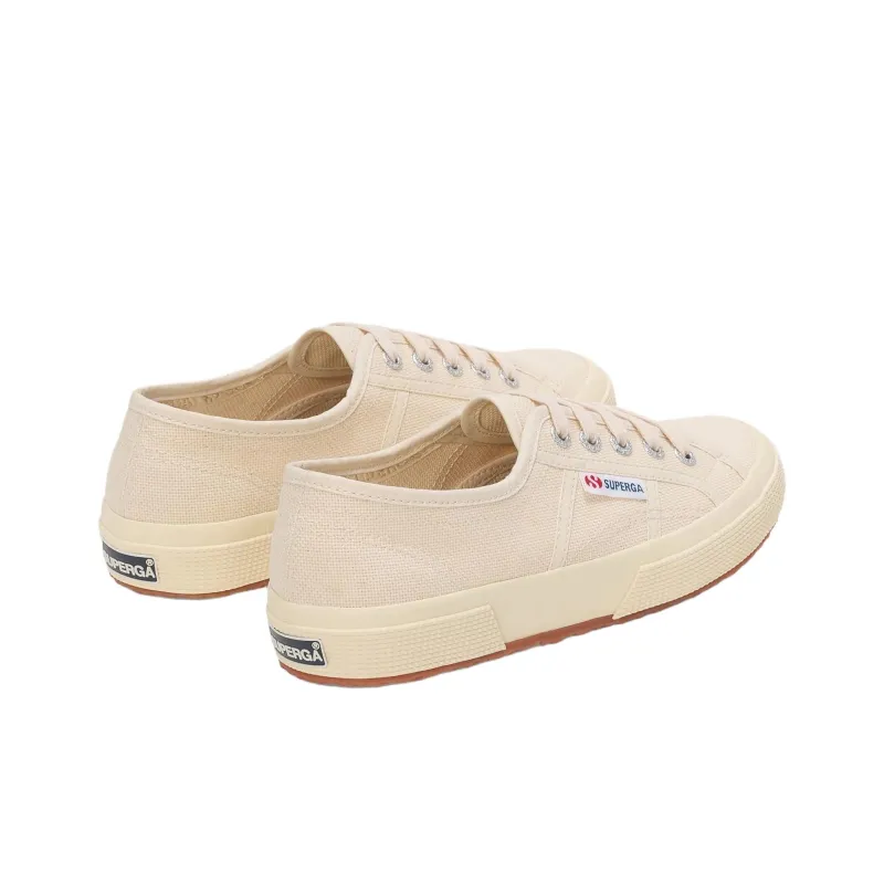SUPERGA 2750 COTU CLASSIC Abrasion Resistant Low Top Skateboard Shoes Unisex Ecru-2
