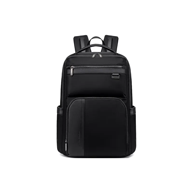 ARCTIC HUNTER Nylon Backpack Men's Black/Khaki-0