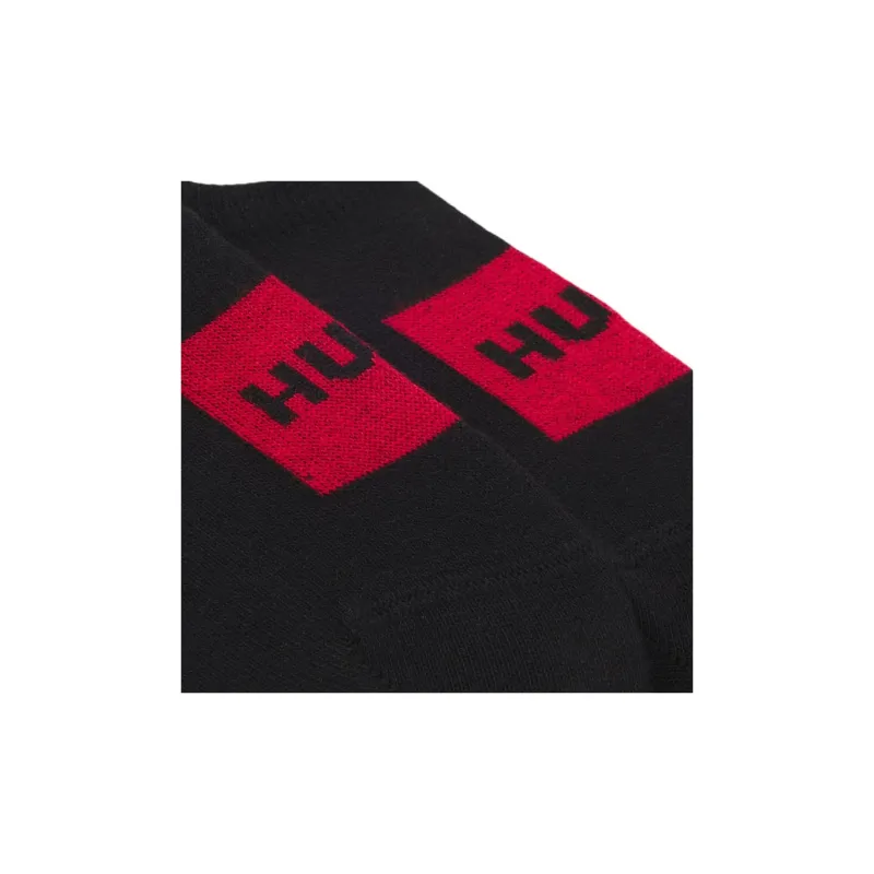 HUGO BOSS No Show Socks Women's 2 Pack Black-1