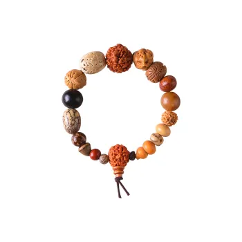 QIONGRUIGE QR King Kong Bodhi Seeds Bracelets Unisex