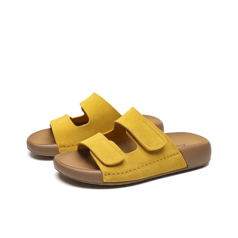 ZHR Quiet Abrasion Resistant Slide Slippers Women's-3