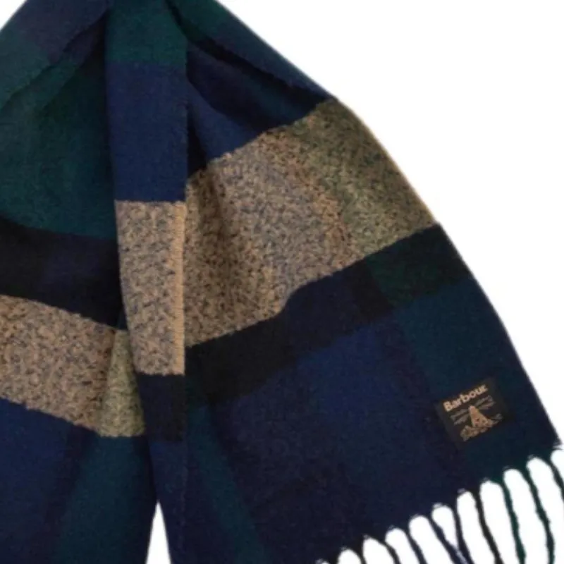 BARBOUR Knit Scarves Men's Dark Blue-1