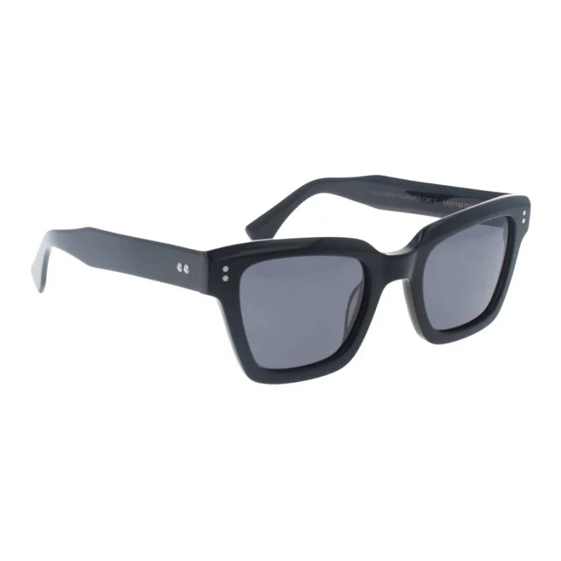 LOOK Cat Eye Sunglasses Women's Black-1