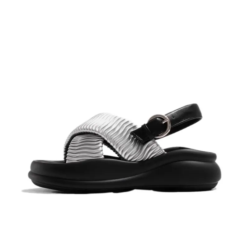 WUJI Rubber Sole Slip Resistant Abrasion Resistant Slide Slippers Women's-4