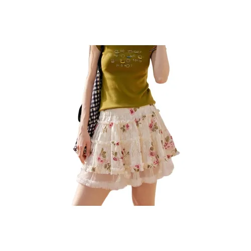 ELF SACK Casual Short Skirts Women's