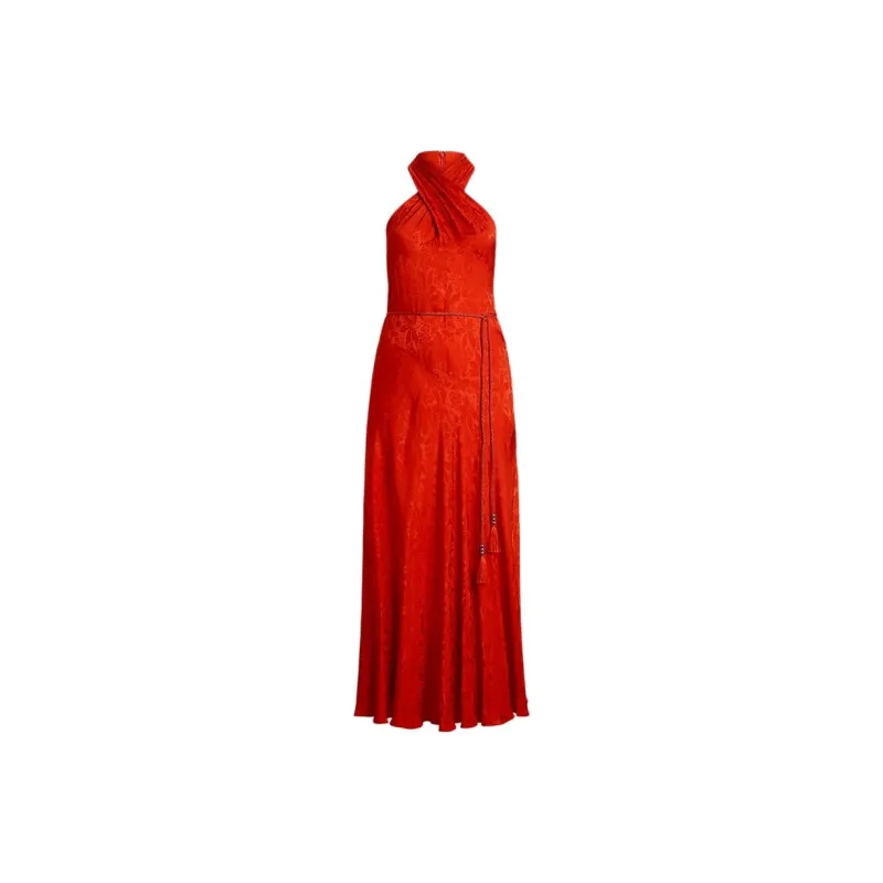 LAUREN RALPH LAUREN Slip Dress Women's Scarlet-0